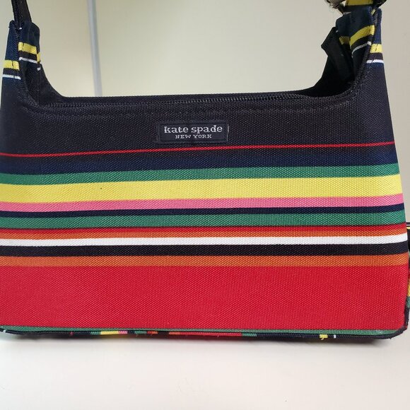 Kate Spade Multicolor Striped Purse & Accessory Case - Picture 4 of 12